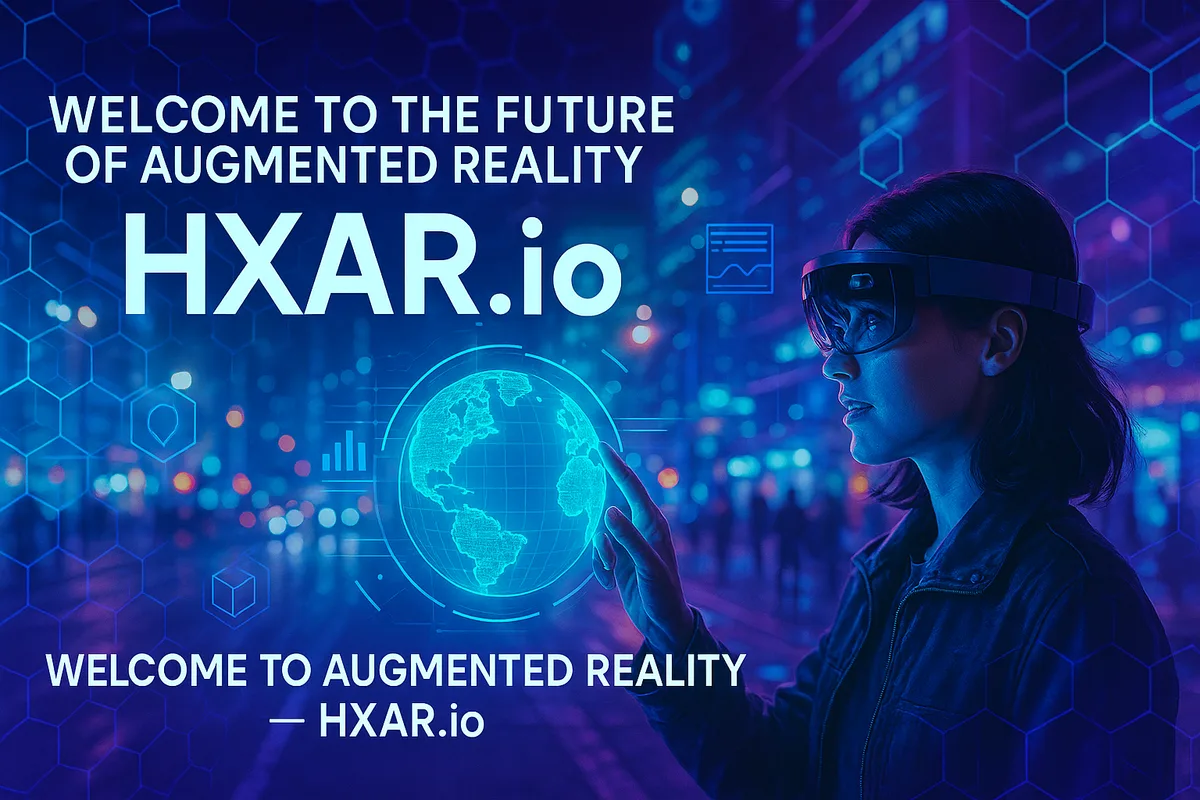 Original promotional artwork for the first HxAR announcement