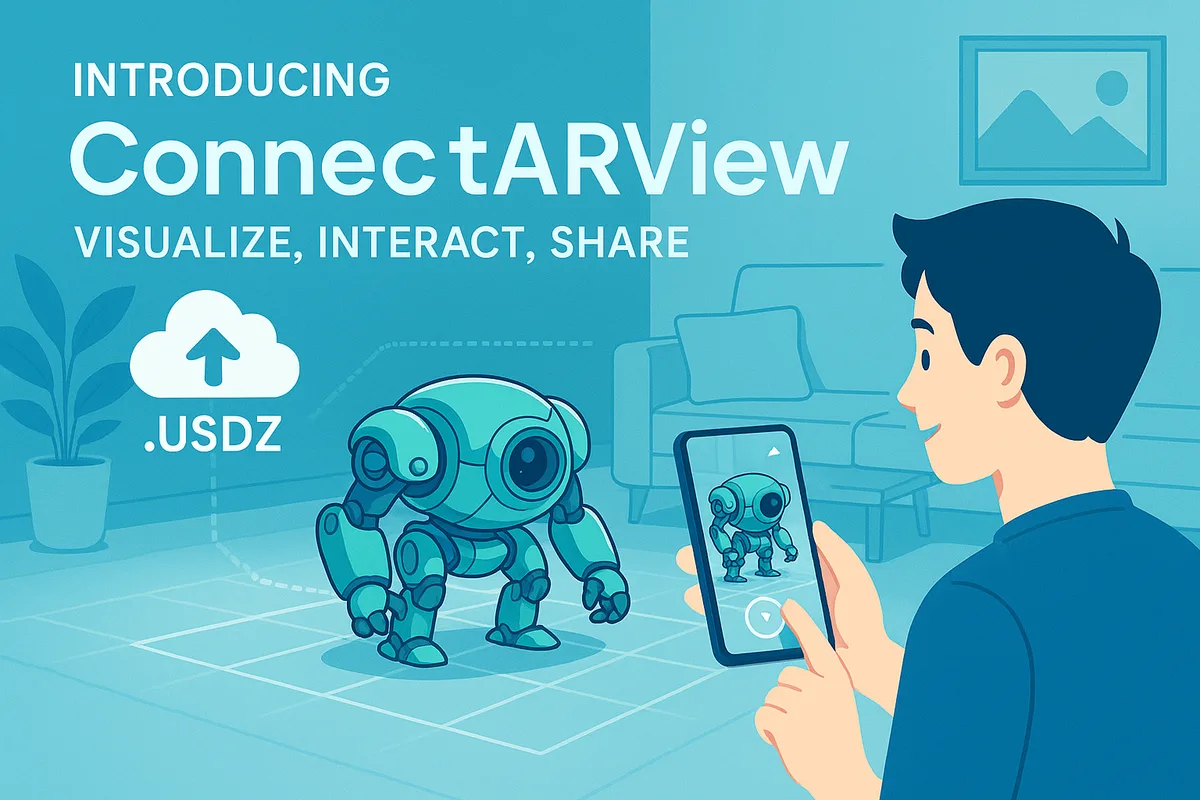 Original artwork previewing HxAR Connect AR